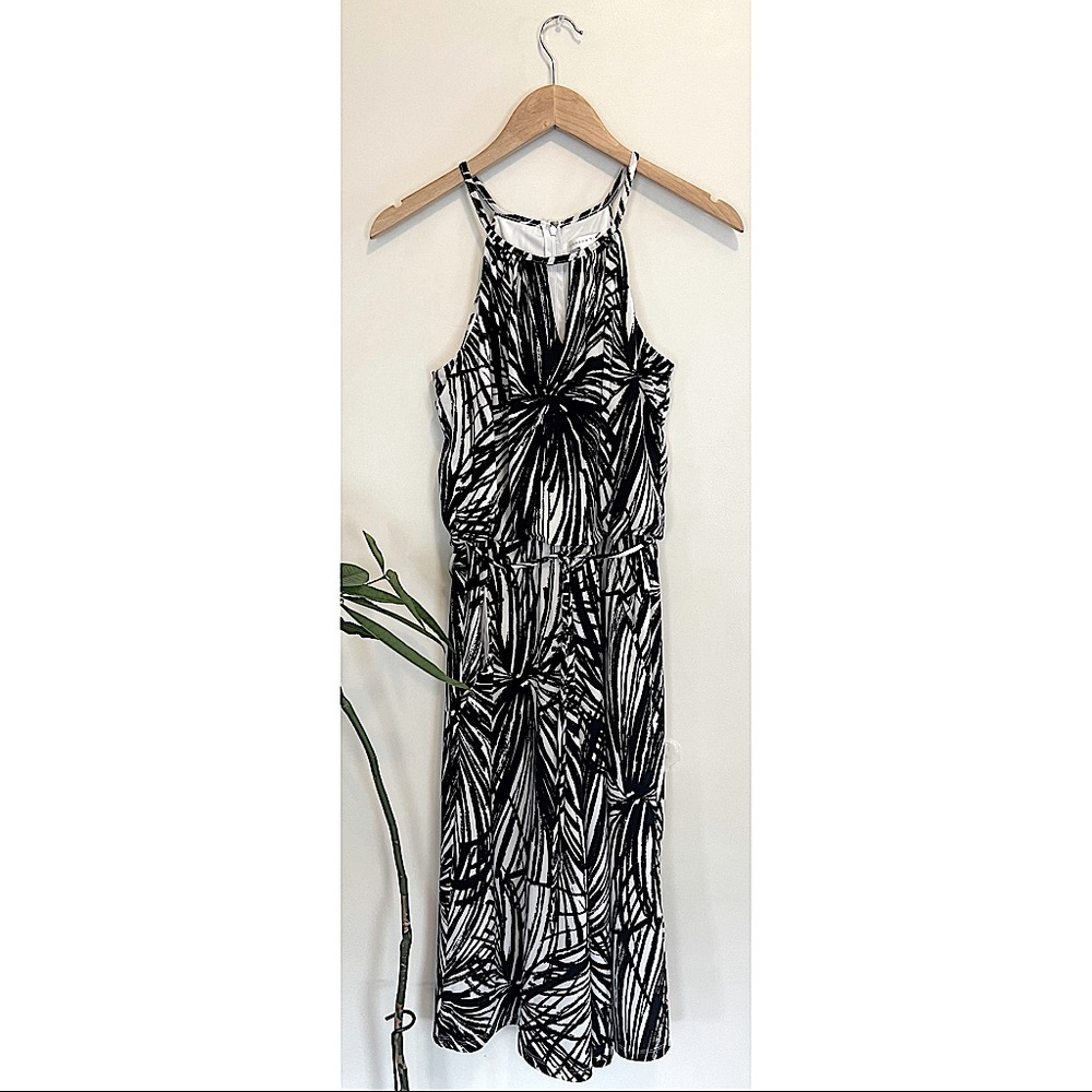 Tropical Print Romper